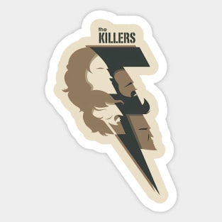 killers thunder Sticker